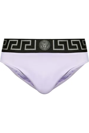 VERSACE Greca Border swim briefs