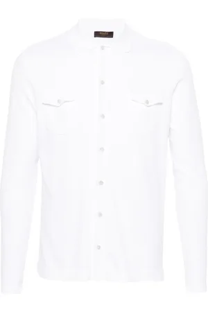 MOORER Jamison knitted shirt