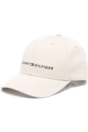 Tommy Hilfiger Logo-embroidered organic cotton cap