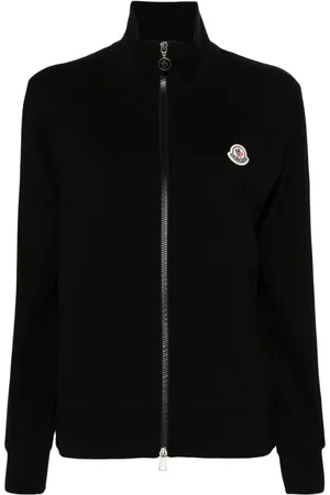 Moncler Logo-appliqué zipped jacket