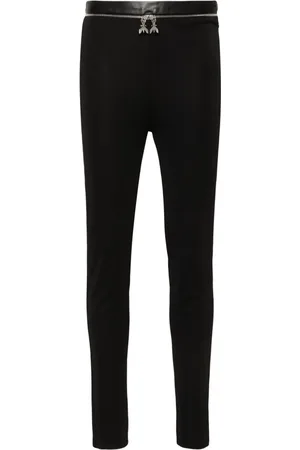 Patrizia Pepe Zip-up jersey skinny trousers