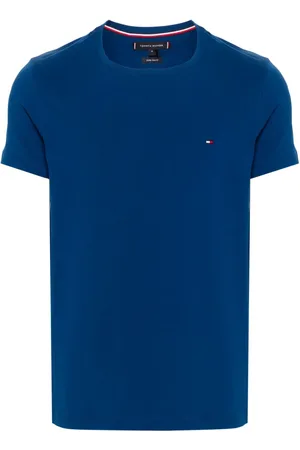 Tommy Hilfiger Logo-embroidered cotton T-shirt