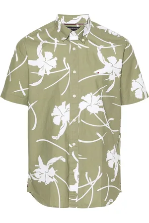Tommy Hilfiger Tropical-print cotton shirt