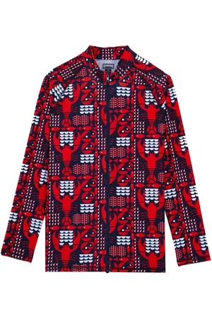 Vilebrequin Graphic Lobsters long-sleeved t-shirt