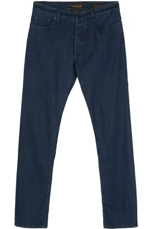 MOORER Pavel tapered-leg jeans