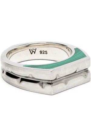 STEPHEN WEBSTER Sterling Thorn Addiction malachite ring