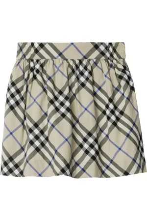 Burberry Check cotton skirt