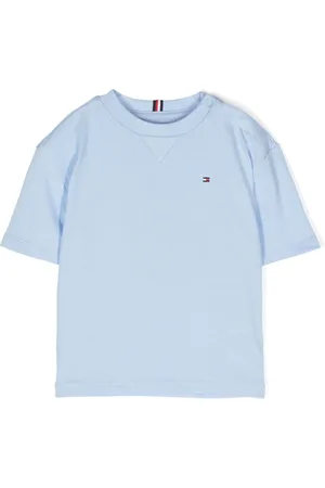 Tommy Hilfiger Logo-embroidered cotton T-shirt