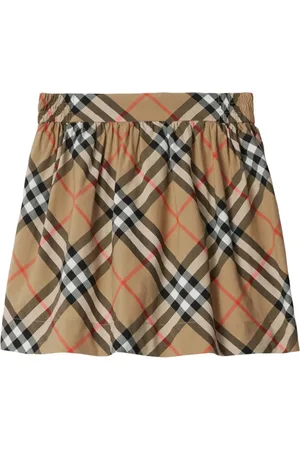 Burberry Check cotton skirt