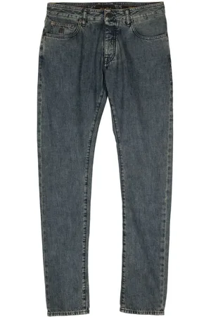 MOORER Credi-01A slim-cut jeans