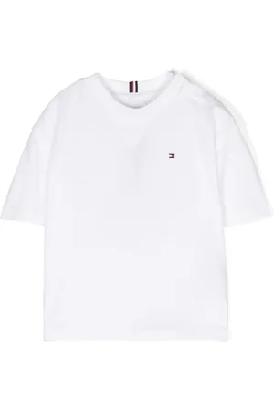 Tommy Hilfiger Logo-embroidered cotton T-shirt