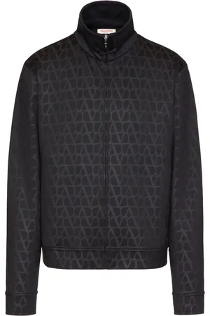 VALENTINO GARAVANI Toile Iconographe zip-up sweatshirt