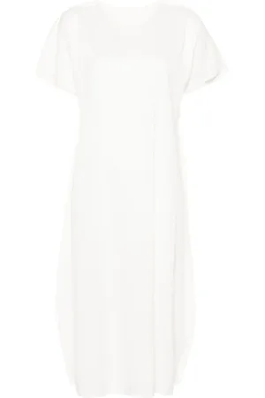 PLEATS PLEASE ISSEY MIYAKE A-Poc Form ribbed midi dress