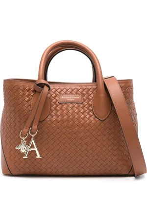 ASPINAL OF LONDON Medium London woven tote bag