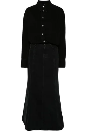 haikure Jos denim maxi dress