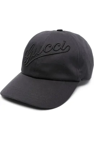 Gucci Logo-embroidered cotton baseball cap