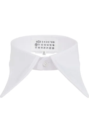 Maison Margiela Pointed cotton collar