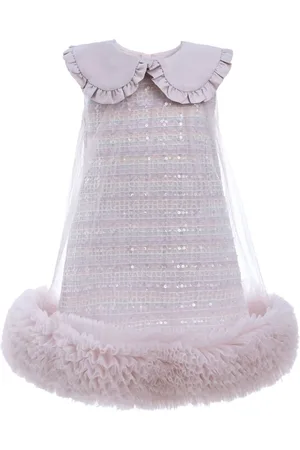 Mimi Tutu Sequin-embellished tulle-overlay dress