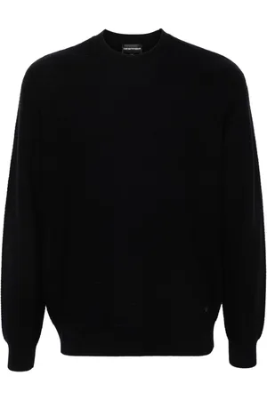 Emporio Armani Crew-neck virgin wool jumper