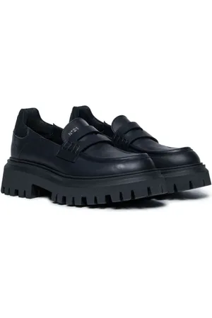 Nº21 Penny-slot leather loafers