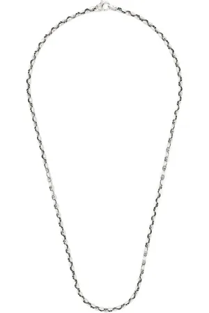 STEPHEN WEBSTER Sterling medium Classic Link necklace