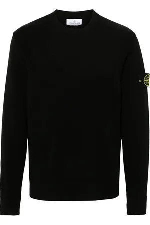 Stone Island Compass-badge wool blend jumper