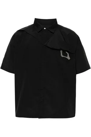 HELIOT EMIL Carabiner-detail short-sleeve shirt