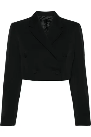 Viktor & Rolf Double-breasted cropped blazer