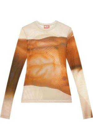 Diesel X ToFF PR-T-Sielar semi-sheer T-shirt