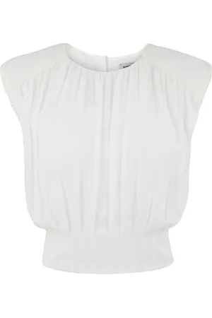 Simkhai Pleated sleeveless top
