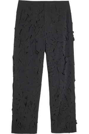 Post Archive Faction PAF Ripped-detailing straight trousers