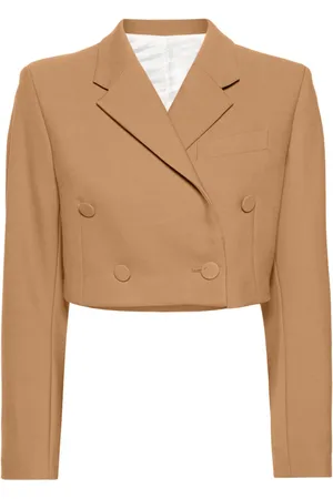Viktor & Rolf Double-breasted cropped blazer