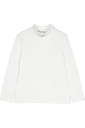 MONNALISA Logo-appliqué T-shirt