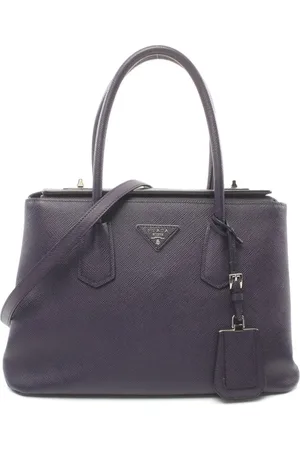 Prada 2000s Saffiano leather two-way handbag