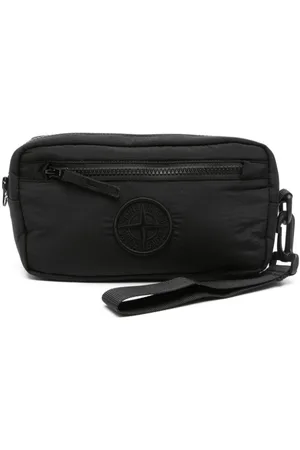 Stone Island Compass-motif clutch bag