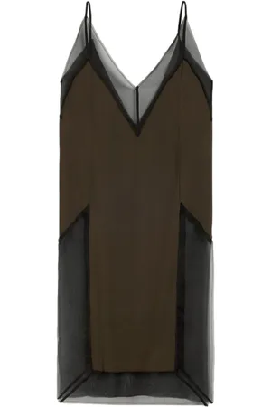 Ami Thin strap midi-dress