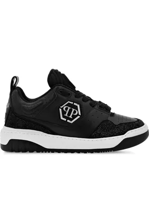 Philipp Plein Crystal-embellished low-top sneakers