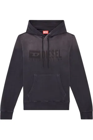 Diesel Logo-print organic cotton hoodie