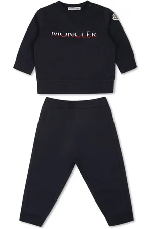 Moncler Logo-print cotton tracksuit set