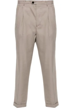 AllSaints Tallis cropped tailored trousers