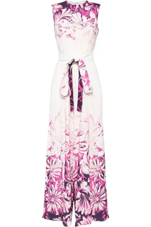 Saiid Kobeisy Floral-print wide-leg jumpsuit