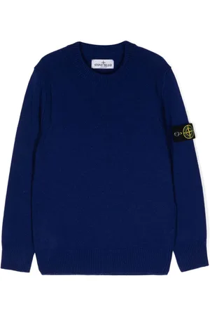 Stone Island Compass-badge crew-neck jumper