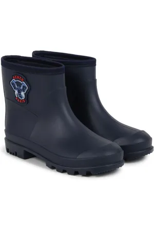 Kenzo Logo-appliquéd wellies