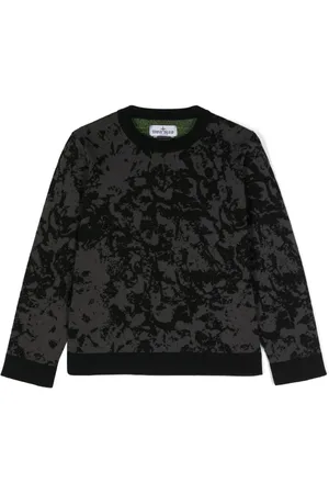 Stone Island Compass-motif patterned jumper