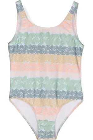 KNOT Lori abstract-print swimsuit