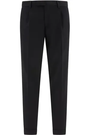 BRIGLIA Pleated tailored trousers