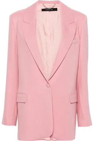 FEDERICA TOSI Peak-lapels single-breasted blazer