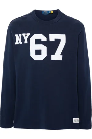 Ralph Lauren Number-patches cotton sweatshirt