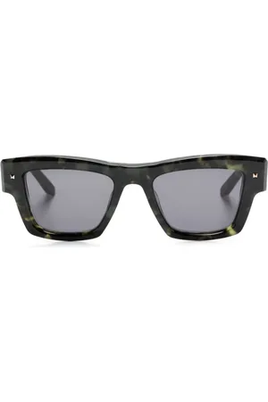 VALENTINO GARAVANI Tortoiseshell-effect square-frame sunglasses