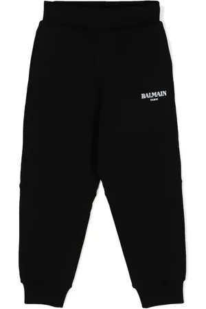 Balmain Logo-print cotton track pants